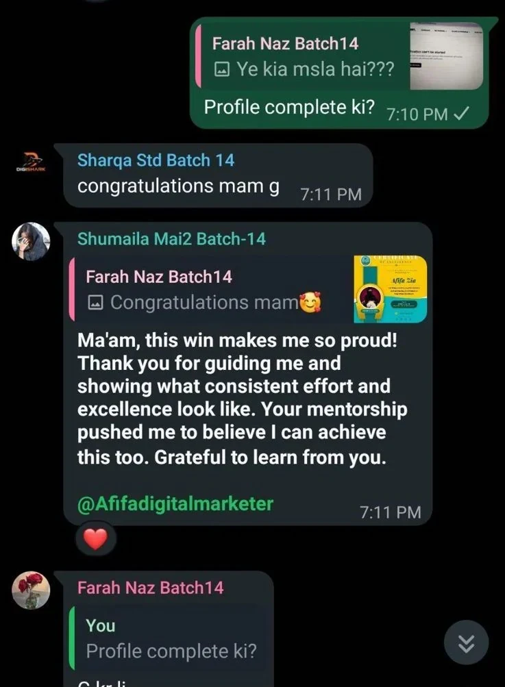 Project Completed - Profile project completed successfully
