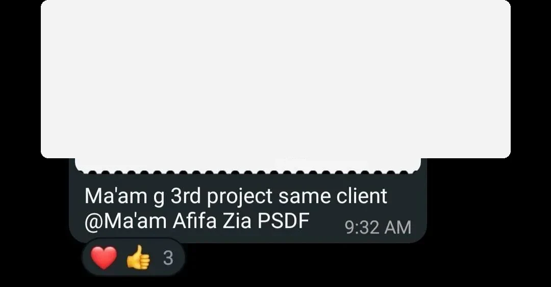 Repeat Project - Another repeat project payment