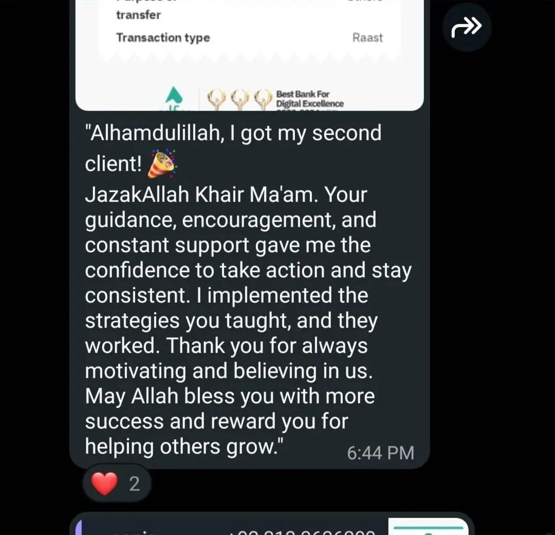Second Client - Second client win shared with the class